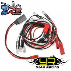 Kit de luces LED ultrabrillantes delanteras y traseras para modelos EP y GP 1/10