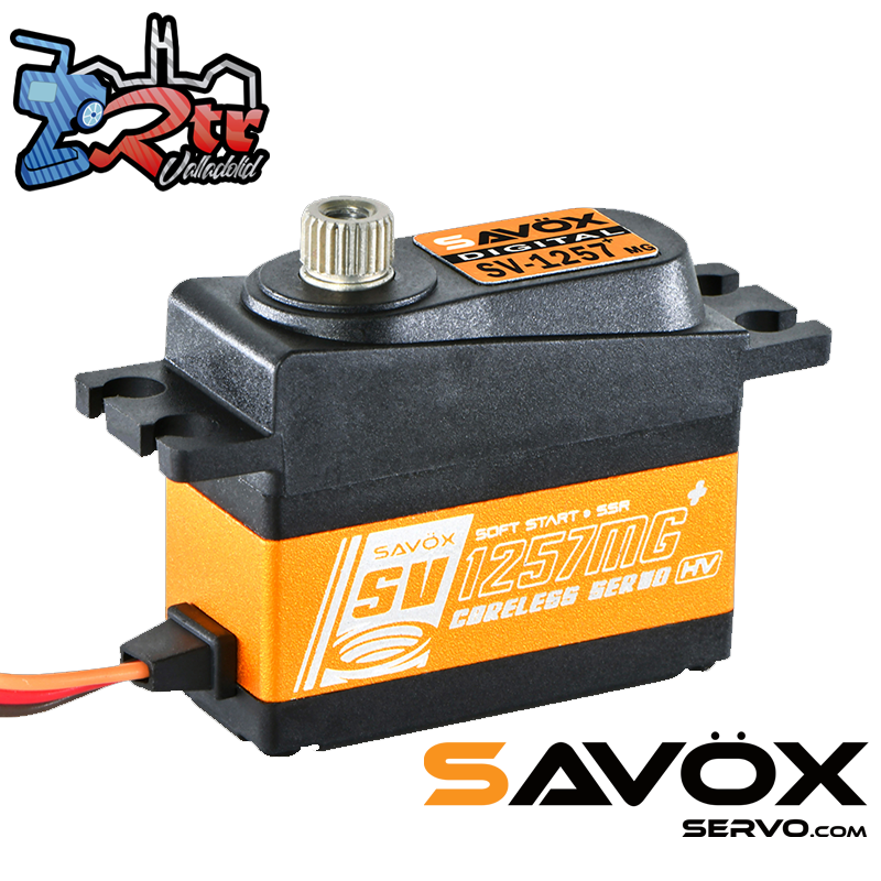 Servo Savox 4Kg SV-1257MG+ Mini alta velocidad Piñoneria Metálica