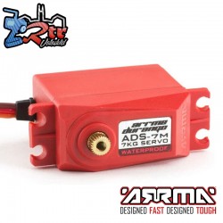 Servo Arrma impermeable, rojo ADS-7M V2 6.5kg AR390136