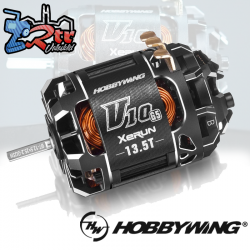 Motor Hobbywing XerunV10 Brushless Motor G5 13.5T Sensored para 1/10