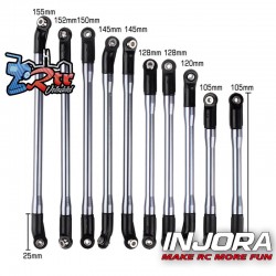 Juego de enlaces de 313mm injora 10 Piezas SCX10 II