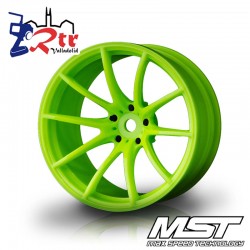 Llantas Verdes G25 MST Outset +8mm (4 Unidades) MST102053AG
