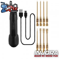 Kit de herramientas Electrica INJORA para coches RC Micro...