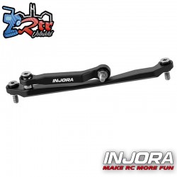 Bieletas de dirección INJORA de latón negro para Axial SCX30 a escala 1/30
