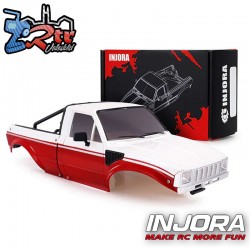Carrocería Injora IR60-18 para Traxxas TRX-4M Defender o Bronco Rojo