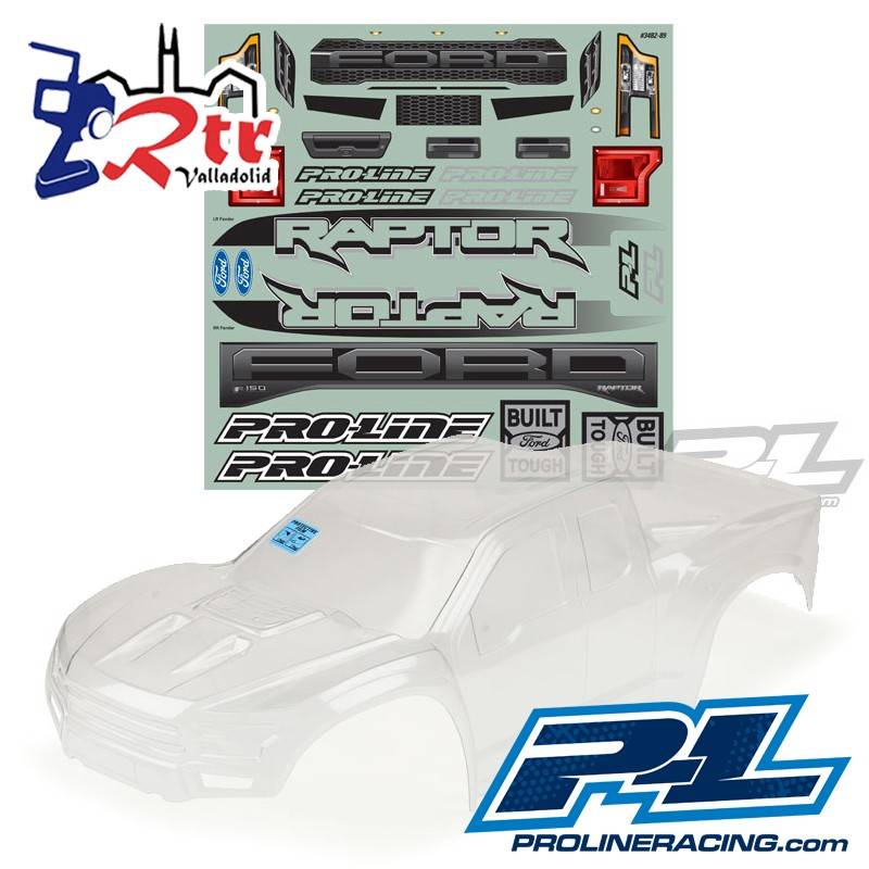 Proline Ford Raptor 2017 Precortada Transparente Traxxas X-MAXX PR3482-17