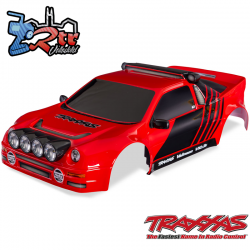 Mini Rally VXL Ford RS200 Carrocería rojo Traxxas TRA10812-RED