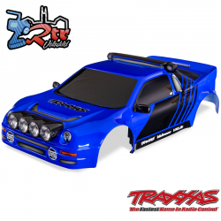 Mini Rally VXL Ford RS200 Carrocería rojo Traxxas TRA10812-BLUE