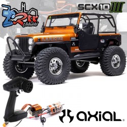 Axial SCX10 III Jeep CJ-7 Crawler 4Wd 1/10 Bronce RTR