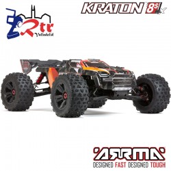 Arrma Kraton 1/5 Truggy Truck Brushless 8s 4x4 Rojo