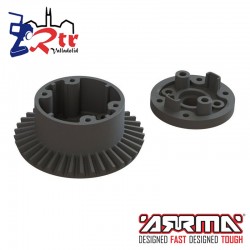 Corona del diferencia y caja de engranajes 37T Arrma AR310872