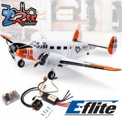 Avion E-Flite Beechcraft D18-RC-45J 1.5m PNP