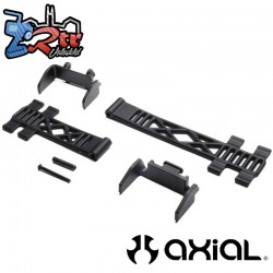 Juego de bandejas para baterías: SCX10III SR5 Axial AXI-3429