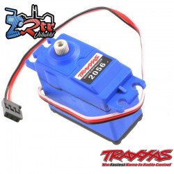 Servo de alto par, resistente al agua (carcasa azul), TRX2056