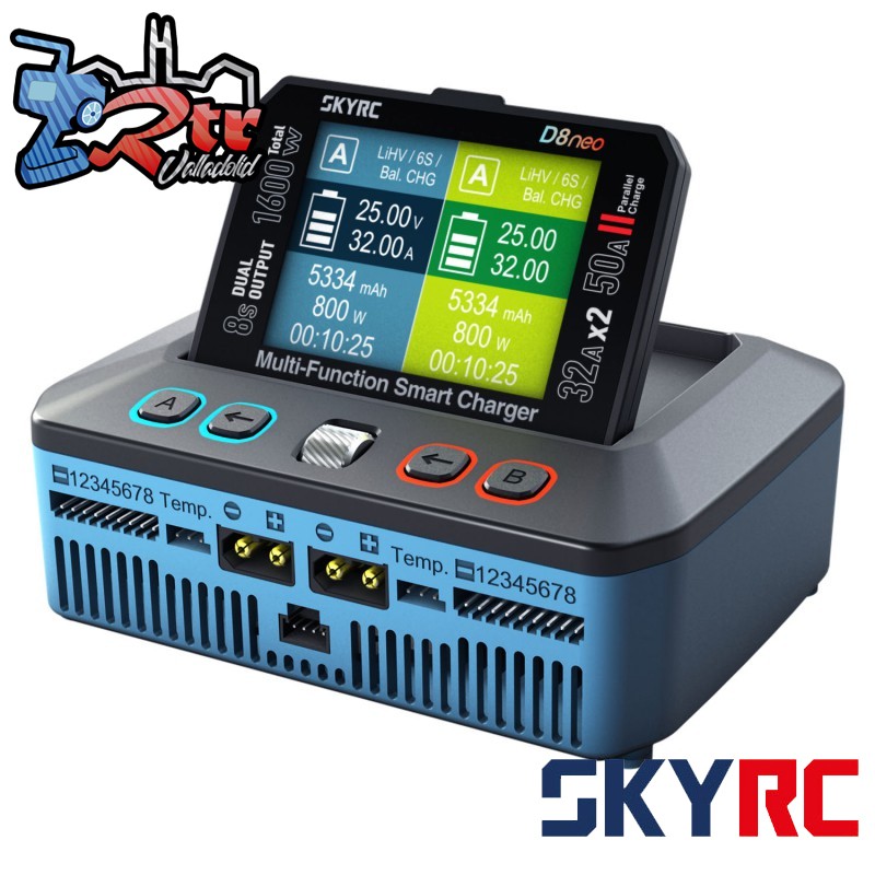 Cargador Lipo Balanceador SkyRC D8neo 2-8s 32A