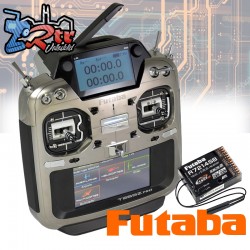 Emisora Futaba T26SZ Pro + Receptor Fasstest-R7214SB