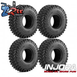 Ruedas Injora 0.7" 41*14mm Maverix M/T 1/30 SCX30 (T7028)