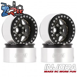 Llantas Injora 1.9 beadlock Turbine 143Gr por unidad 10mm...