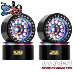 Llantas Injora W2257 2.2 aluminio Crawler beadlock 224gr...