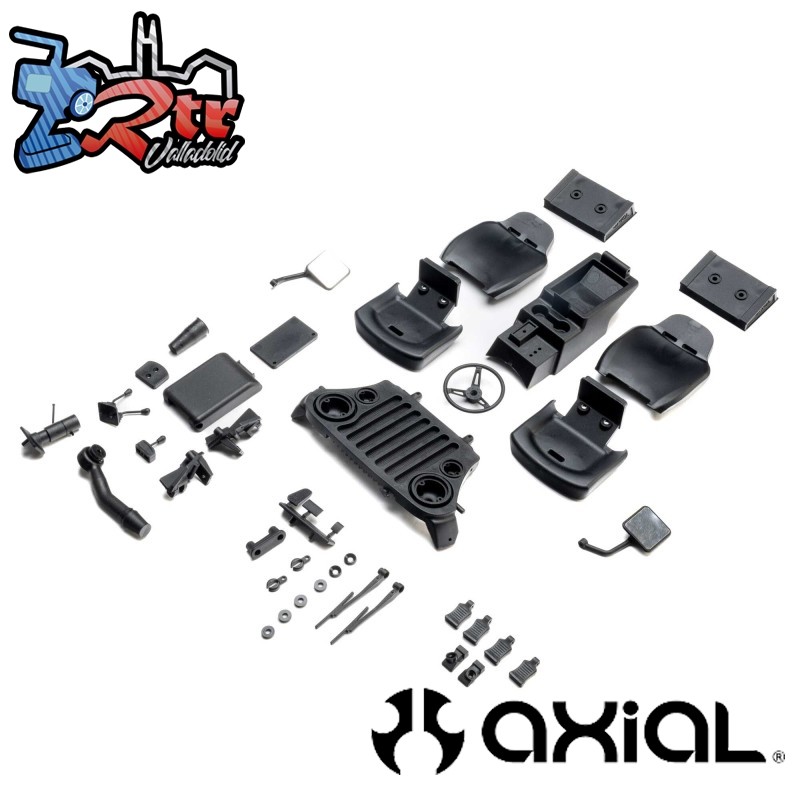 Detalles de la carrocería interior/exterior CJ-7: SCX10 III Axial AXI-3858