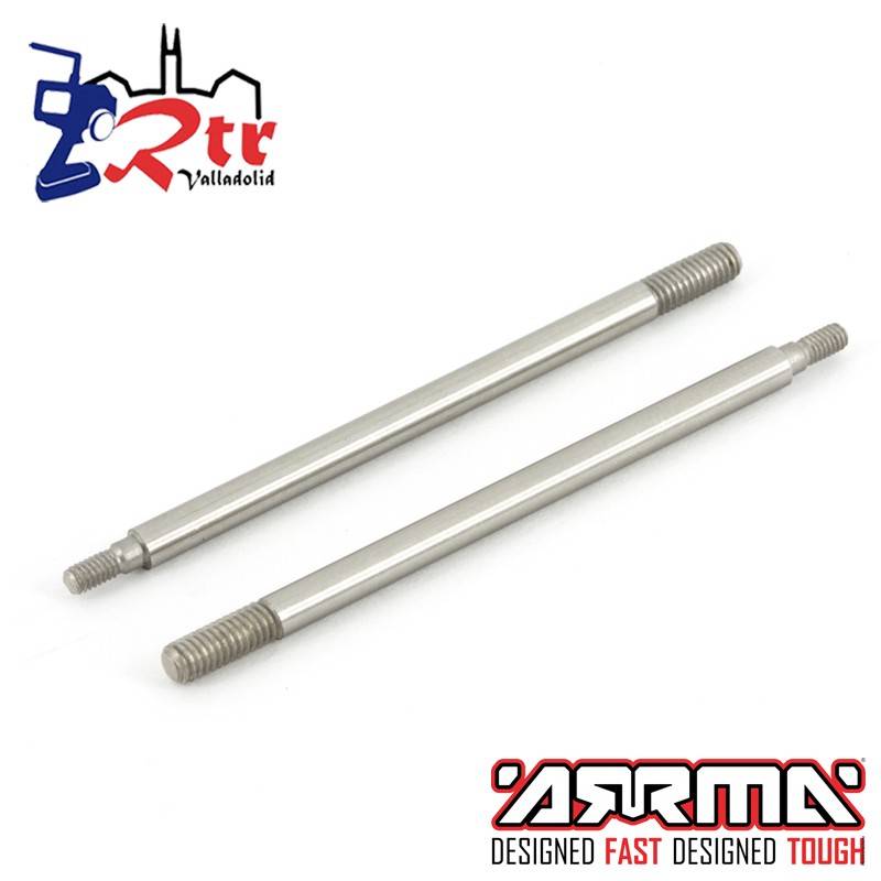 Ejes de amortiguador 3.5x64mm Arrma 2 Piezas AR330481