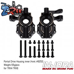 Contrapesa de laton negro Injora 52gr 8252 para TRX-4 TRX-6