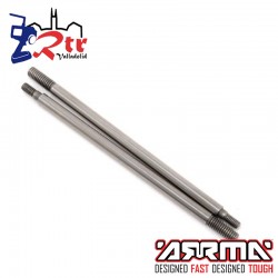 Ejes de amortiguador 2.5x75mm Arrma 2 Piezas AR330251