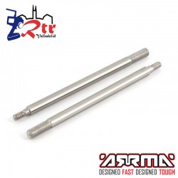 Ejes de amortiguador 3.5x53mm Arrma 2 Piezas AR330376