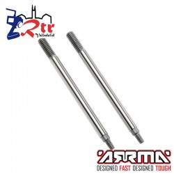 Ejes de amortiguador 4X57mm Arrma 2 Piezas AR330477