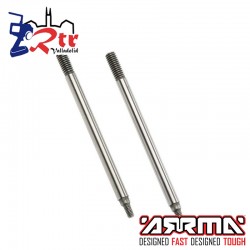 Ejes de amortiguador 4X64.50mm Arrma 2 Piezas AR330479