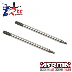 Ejes de amortiguador 4X61mm Arrma 2 Piezas AR330496