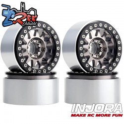 Llantas Injora 1.9 beadlock 86Gr por unidad 10mm Outset (4 Unidades) 18239 Plomo