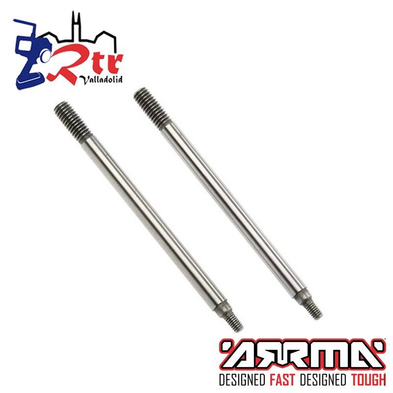 Ejes de amortiguador 4x71,50mm Arrma 2 Piezas AR330497