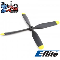 Hélice de 10,5 x 8 pulgadas y 4 palas E-Flite
