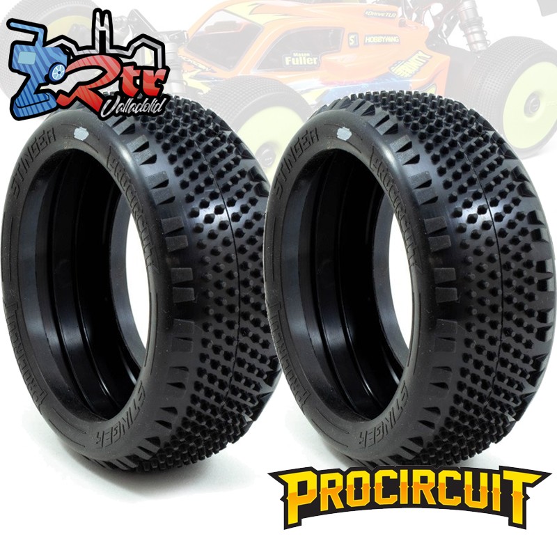 Ruedas Procircuit Stinger V4 Buggy A0 Humedo 2 Piezas sin espumas