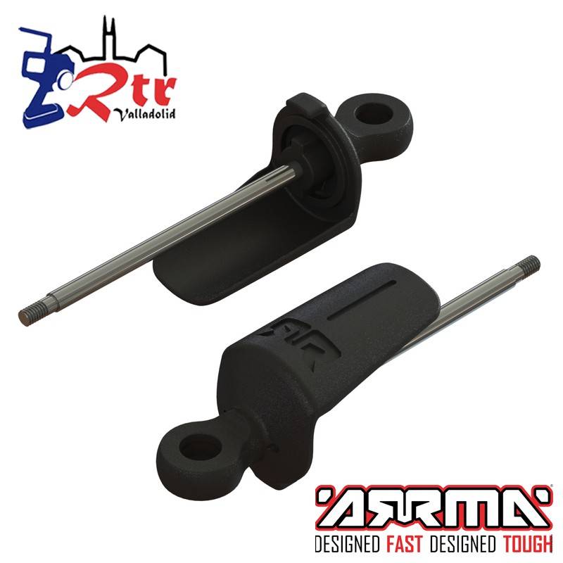 e amortiguador traseros, base amortiguador Arrma 2 Piezas AR330537