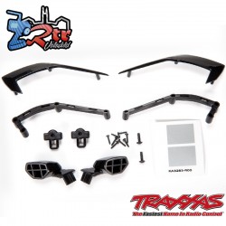 Espejos laterales y molduras para Chevrolet Corvette 4-Tec 3.0 Traxxas TRA9317