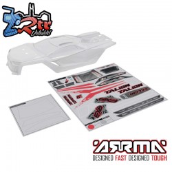 TALION 6S BLX Clear Bodyshell with Decals