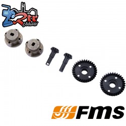 Set de eje rígido del/tras FCX10 LC80-Camel FMS  C3704