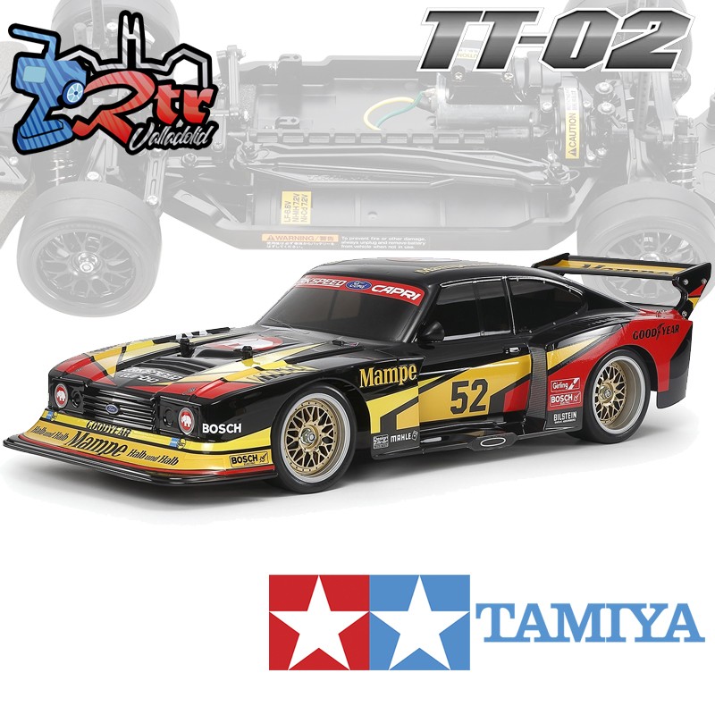 Tamiya Ford Zakspeed Capri turbo 1978 TT-02 1/10 4Wd Kit