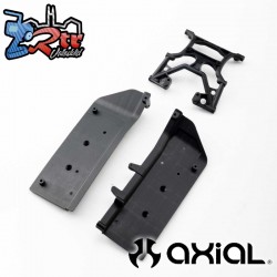 Placas laterales y refuerzo del chasis: SCX10 III Axial AXI-3869