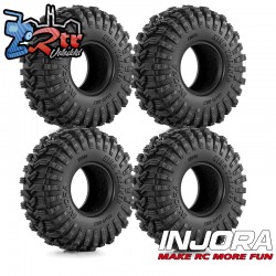 Ruedas Injora 0.7" 40*15mm King Trekker M/T 1/30 SCX30 (T7024)