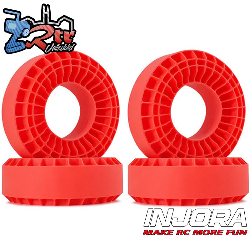 Insertos de Silicona Injora 1.9 Dureza Dura 118-122mm 4.75" 4 unidades