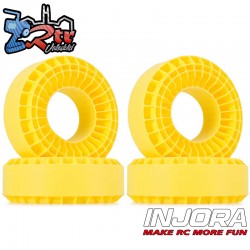Insertos de Silicona Injora 1.9 Dureza Super Suave 118-122mm 4.75" 4 unidades
