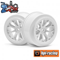 8SHOT SC WHEEL (4.5mm Offset-WHITE-2PCS)