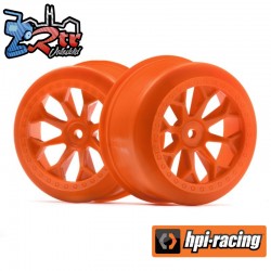 8SHOT SC WHEEL (4.5mm Offset-ORANGE-2PCS)