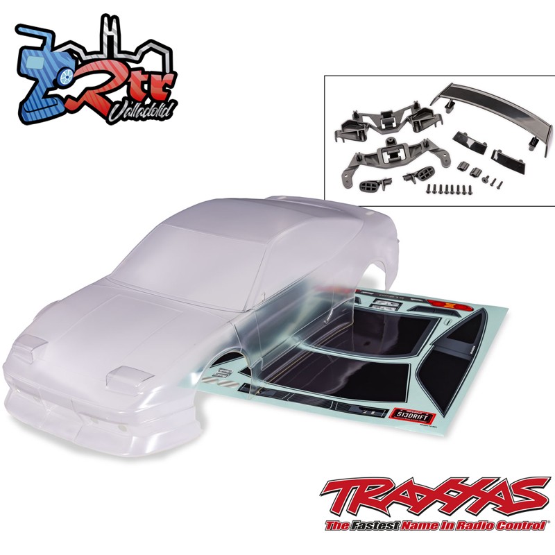 Carrocería transparente 4-Tec Drift para Nissan 240SX TRA10519