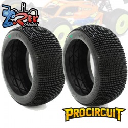 Ruedas Procircuit Trigon V3 Buggy K1 Arcilla super suave Sin Espuma