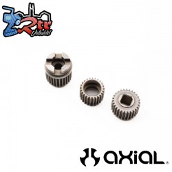 Engranajes metálicos de la caja de transferencia SCX10 III Axial AXI-3876