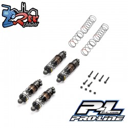 Amortiguadores PowerStroke rellenos de aceite (4): Losi Micro-B-T Proline